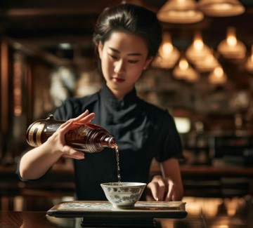 酒店服务员倒酒礼仪,白酒的斟酌之道与礼仪规范