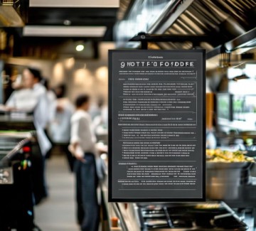 餐饮酒店厨房管理制度表,规范操作、保障品质与安全的基石