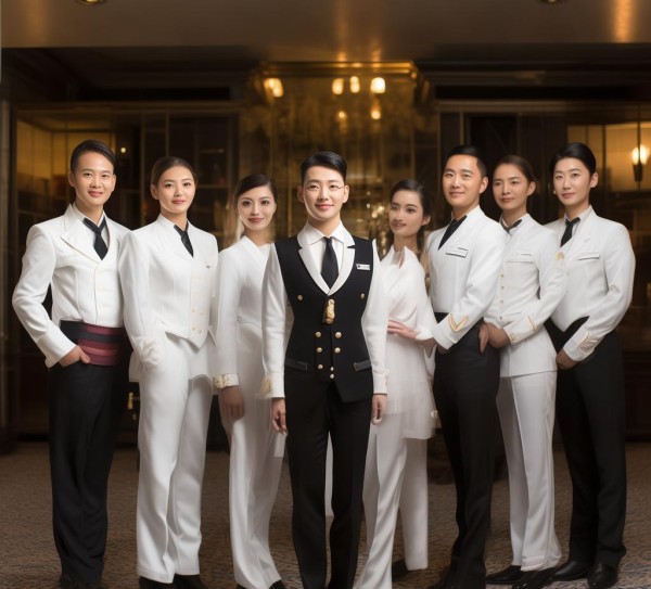 酒店服务员礼仪队伍名称，彰显专业与服务的艺术