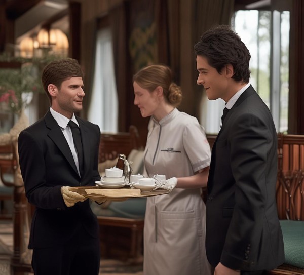 以礼为帆，服务为桨，酒店服务礼仪情景剧三人演绎职业温度